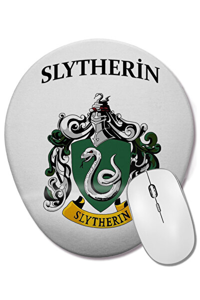 BASKI DÜNYASI Οβάλ ποντίκι με υποστήριξη καρπού Slytherin 02