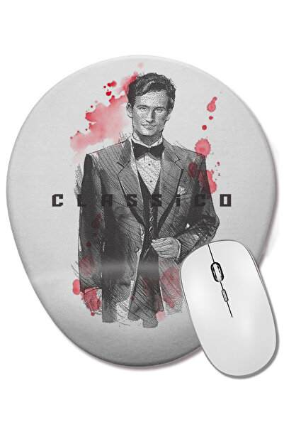 BASKI DÜNYASI Οβάλ ποντίκι με υποστήριξη καρπού Classico