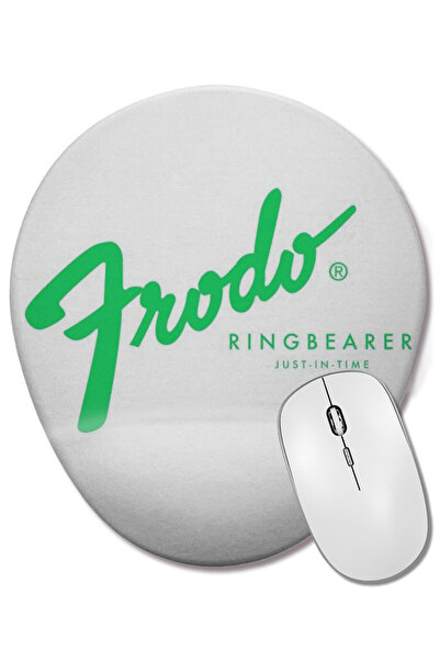 BASKI DÜNYASI Mouse Pad oval Frodo cu suport pentru încheietura mâinii