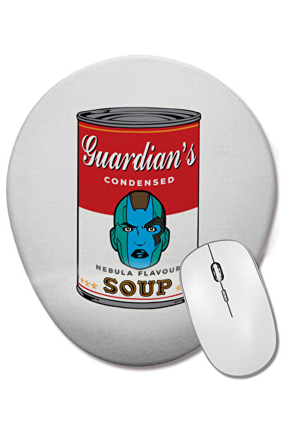 BASKI DÜNYASI Mouse Pad oval cu suport pentru încheietura mâinii, Guardians O...