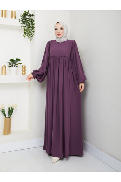 Rüyam Moda Elbise Balon Kol