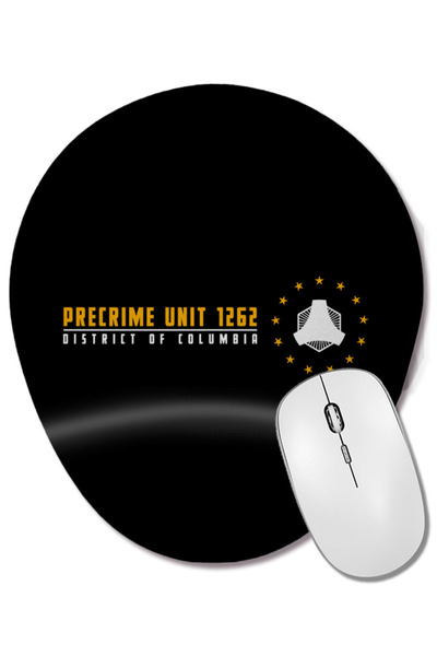 BASKI DÜNYASI Minority Report Precrime Unit Mouse Pad oval cu suport pentru î...