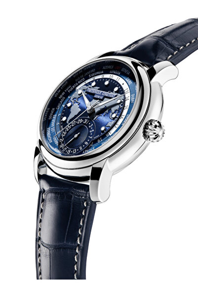 Frederique Constant FC-718NWM4H6 Classic Worldtimer Automatic Mens Watch