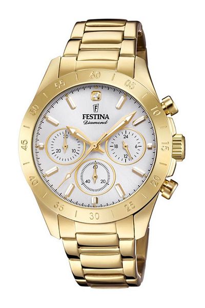 FESTİNA Festina F20400/1 Boyfriend Ladies Chronograph 39mm 10ATM