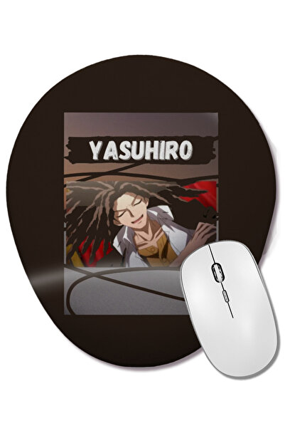 BASKI DÜNYASI Mouse Pad oval Yasuhiro Danganronpa cu suport pentru încheietur...