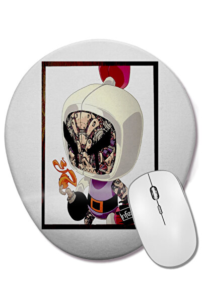 BASKI DÜNYASI Οβάλ ποντίκι Bomber Man Inferninho με στήριγμα καρπού