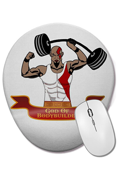 BASKI DÜNYASI Ο Θεός των Μυστικοποιών Αθλητών Οβάλ Ποντικοπίνακας με Στήριγμα...