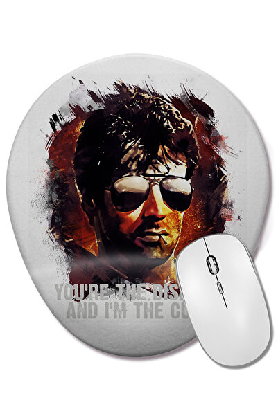 BASKI DÜNYASI Οβάλ ποντίκι με υποστήριξη καρπού Cobra Sylvester Stallone