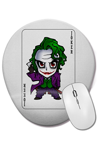 BASKI DÜNYASI Coringa Joker ovalna podloga za miša sa podrškom za zglob