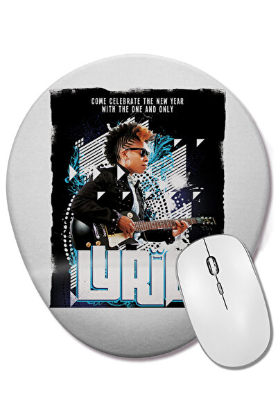 BASKI DÜNYASI Mouse Pad oval cu suport pentru încheietura mâinii Lyric