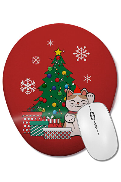 BASKI DÜNYASI Flipqy Around The Christmas Tree Happy Tree Friends Οβάλ ποντίκ...