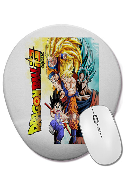 BASKI DÜNYASI Οβάλ ποντίκι με υποστήριξη καρπού Goku Blue