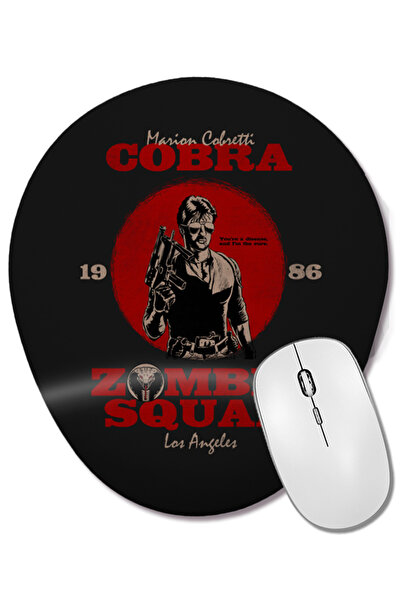 BASKI DÜNYASI Mouse Pad oval Cobra Movie cu suport pentru încheietura mâinii