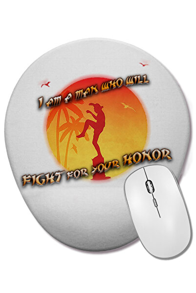 BASKI DÜNYASI Glory Of Love ovalna podloga za miša sa podrškom za zglob