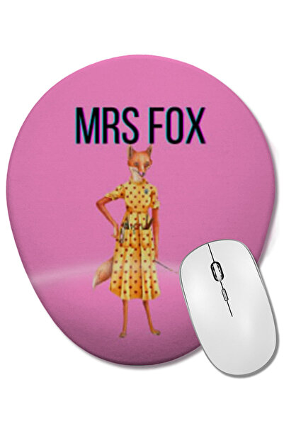 BASKI DÜNYASI MRS FOX_Fantastic Mr Fox Οβάλ ποντίκι με υποστήριξη καρπού