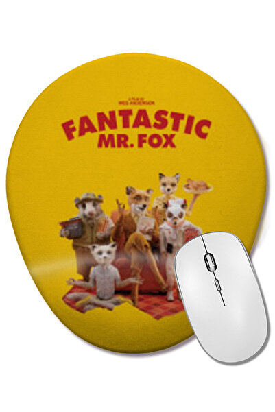 BASKI DÜNYASI Fantastic Mr Fox -KRISTOFFERSON Mouse Pad oval cu suport pentru...