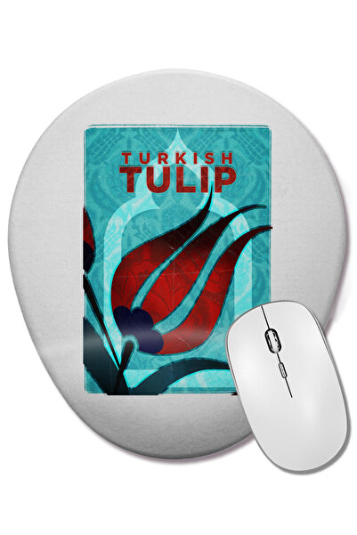 BASKI DÜNYASI Οβάλ ποντίκι με υποστήριξη καρπού Lale