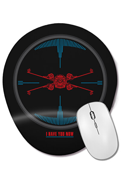 BASKI DÜNYASI Star Wars I Have You Now Mouse Pad oval cu suport pentru închei...