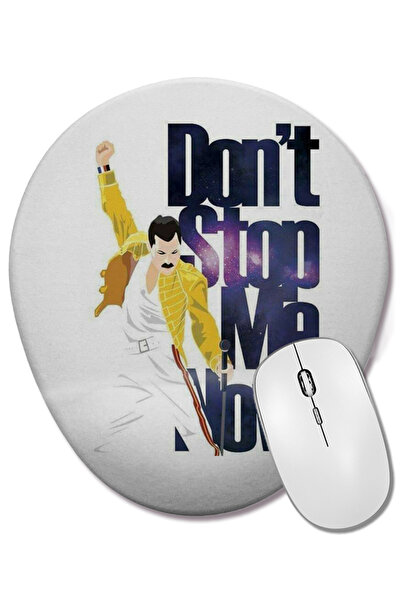 BASKI DÜNYASI Mouse Pad oval Dont Stop Me Now 03 cu suport pentru încheietura...