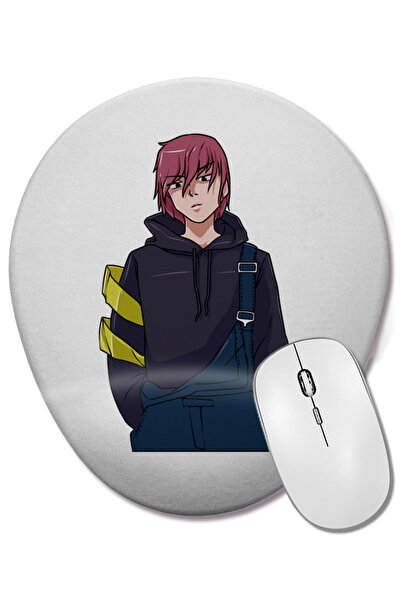 BASKI DÜNYASI Mouse Pad oval cu suport pentru încheietura mâinii, cu personaj...