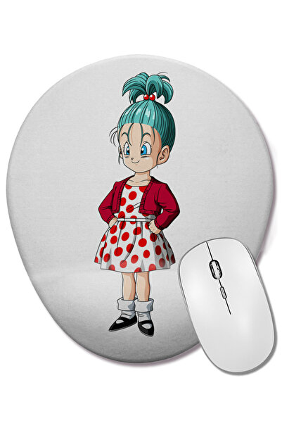 BASKI DÜNYASI Mouse Pad oval Da Bra Do Dragon Ball cu suport pentru încheietu...