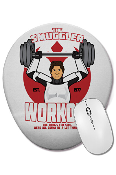 BASKI DÜNYASI Star Wars The Smuggler Workout Οβάλ ποντίκι με υποστήριξη καρπού