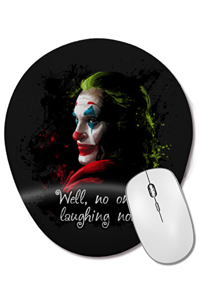 BASKI DÜNYASI Joker 01 ovalna podloga za miša sa podrškom za zglob