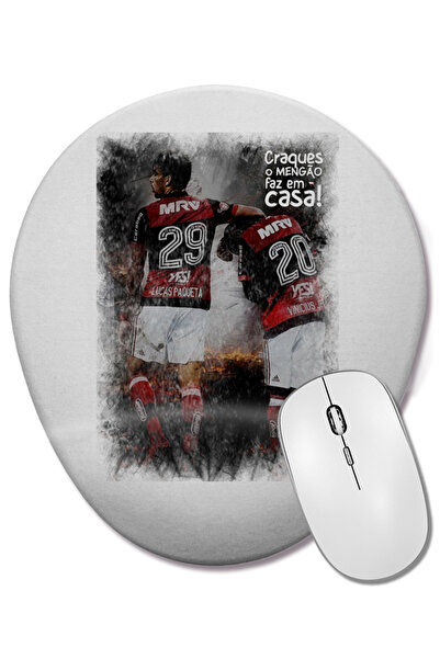 BASKI DÜNYASI Fabrica de Craques Mouse Pad oval cu suport pentru încheietura ...
