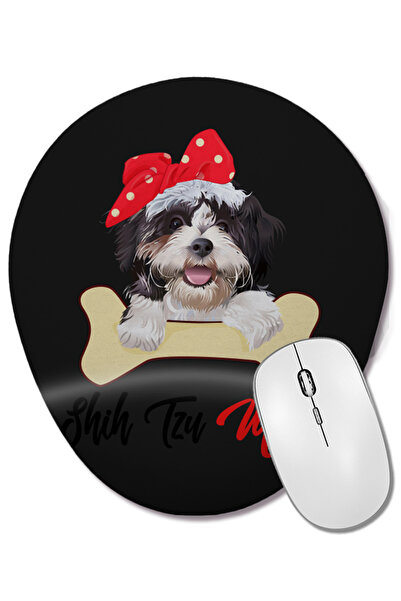 BASKI DÜNYASI Mouse Pad oval cu suport pentru încheietura mâinii pentru femei...
