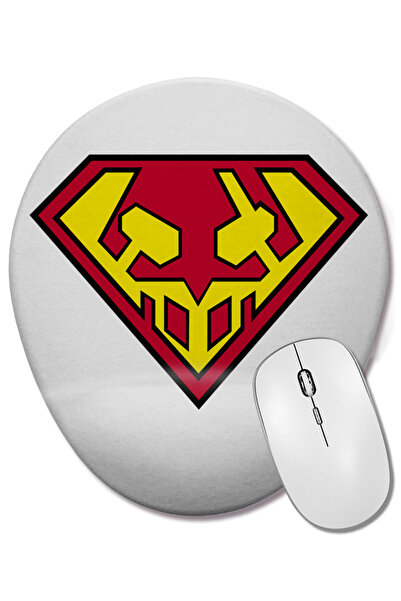 BASKI DÜNYASI Anime Bleach Ichigo Super Logo Οβάλ ποντίκι με υποστήριξη καρπού