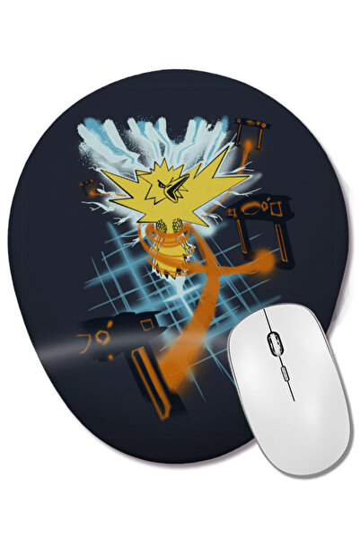 BASKI DÜNYASI Mouse Pad oval Movie Powering The Grid cu suport pentru încheie...