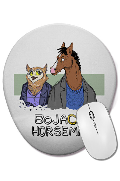 BASKI DÜNYASI Οβάλ ποντίκι ποντικοπολεμικής χρήσης BoJack Horseman 010 με στή...