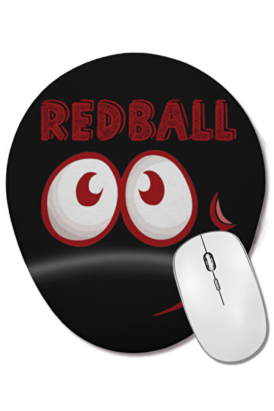 BASKI DÜNYASI Red Ball 4 Smile подложка за мишка с дълъг ръкав и подложка за ...