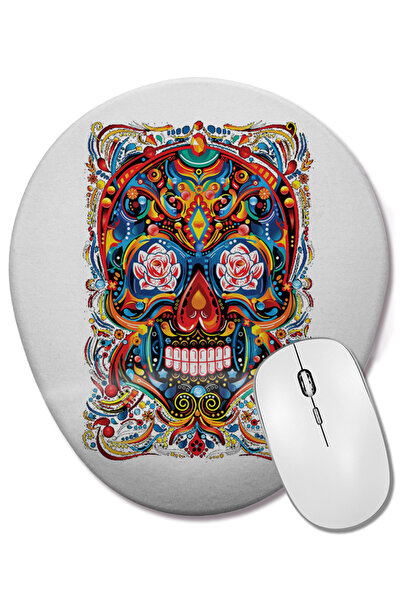 BASKI DÜNYASI Mouse Pad oval Amexicana cu suport pentru încheietura mâinii