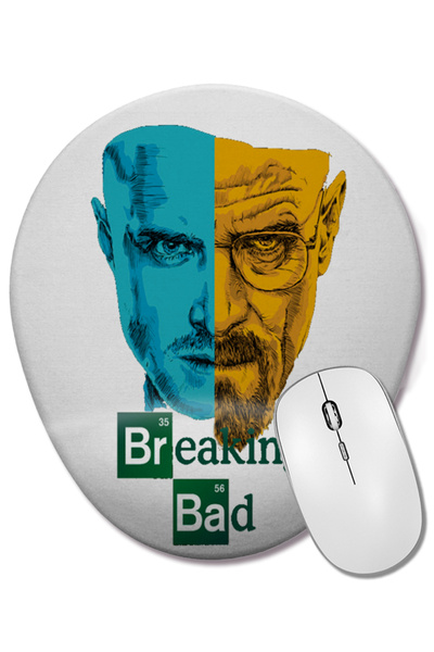 BASKI DÜNYASI Οβάλ ποντίκι ποντικοπολεμικής τεχνολογίας Breaking Bad με στήρι...