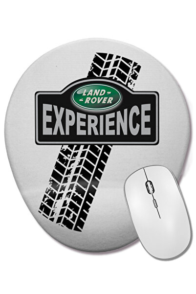 BASKI DÜNYASI Mouse Pad oval Land Rover Experience cu suport pentru încheietu...
