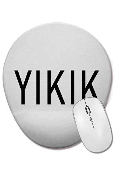 BASKI DÜNYASI Mouse Pad oval cu suport pentru încheietura mâinii