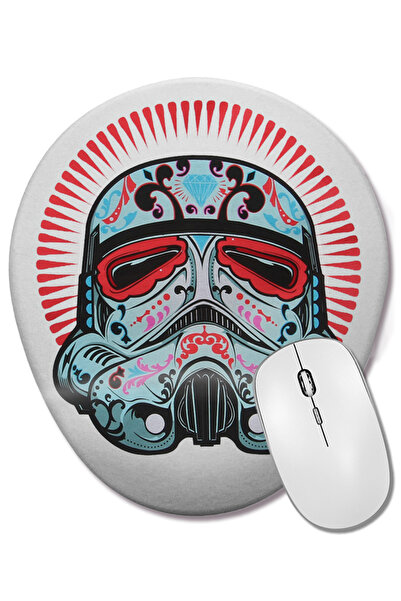 BASKI DÜNYASI Mouse Pad oval Star Wars Fresh Drawing cu suport pentru încheie...