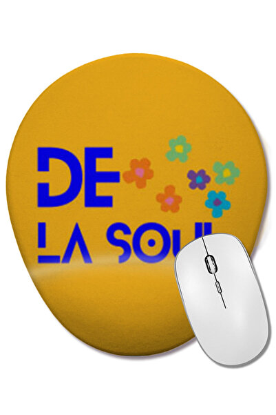 BASKI DÜNYASI Mouse Pad oval De La Sou cu suport pentru încheietura mâinii