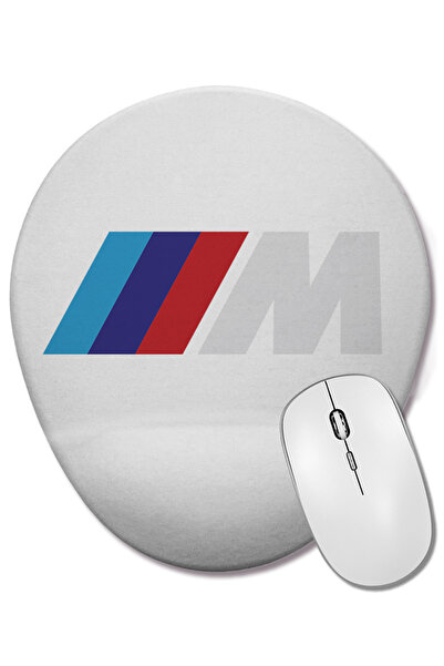 BASKI DÜNYASI Οβάλ ποντίκι με υποστήριξη καρπού με λογότυπο Bmw M