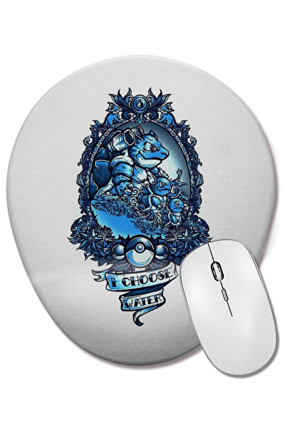 BASKI DÜNYASI Alegeți mouse pad oval Water Bilek Destekli
