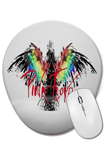 BASKI DÜNYASI Οβάλ ποντίκι με υποστήριξη καρπού Pink Floyd