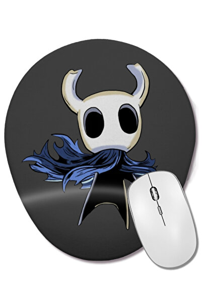 BASKI DÜNYASI Hollow Knight 01 Mouse Pad oval cu suport pentru încheietura mâ...