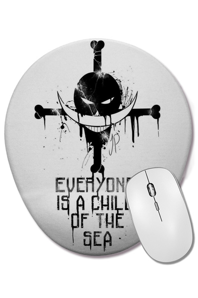 BASKI DÜNYASI Mouse Pad oval One Piece Child Of The Sea cu suport pentru înch...