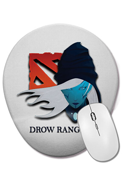 BASKI DÜNYASI Drow Ranger Dota 2 Οβάλ ποντίκι με υποστήριξη καρπού