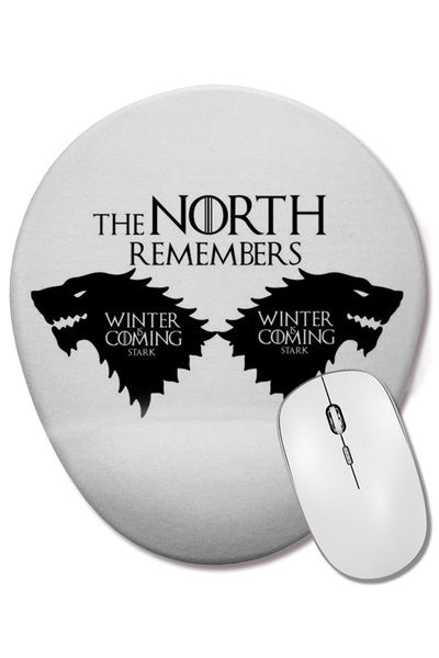 BASKI DÜNYASI Game Of Thrones 09 Οβάλ ποντίκι με υποστήριξη καρπού