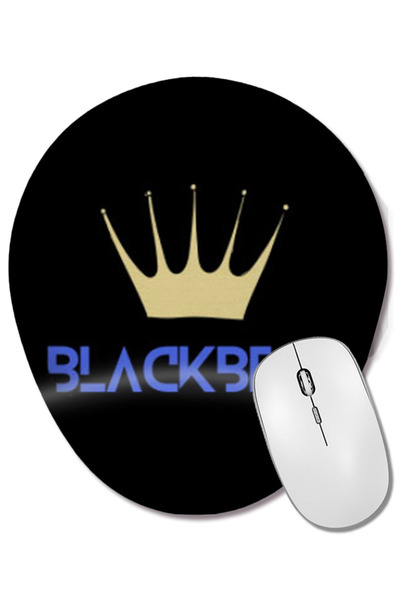 BASKI DÜNYASI Mouse Pad oval Blackbear cu suport pentru încheietura mâinii