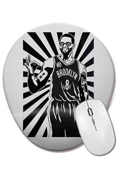 BASKI DÜNYASI Echipa de baschet Brooklyn Nets Deron Williams Mouse Pad oval c...