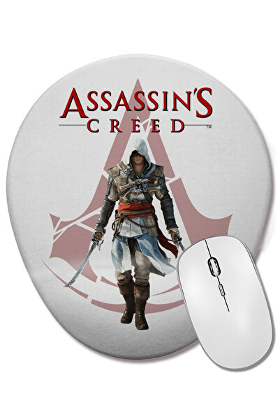 BASKI DÜNYASI Οβάλ ποντίκι με υποστήριξη καρπού της Assassin's Creed