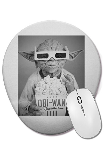 BASKI DÜNYASI Οβάλ ποντίκι με υποστήριξη καρπού Yoda